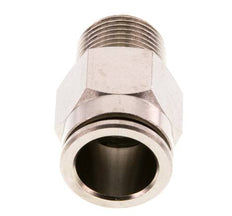 14mm x R3/8'' Push-in Fitting with Male Threads Brass FKM