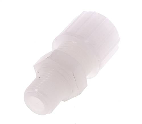 6x4mm & G1/2'' PVDF Straight Compression Fitting with Male Threads 10 bar
