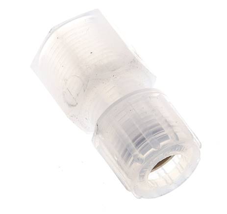 10x8mm & G3/8'' PFA Straight Cutting Fitting with Female Threads 10 bar