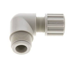 12x9mm & G1/2'' PP Elbow Compression Fitting with Male Threads 10 bar