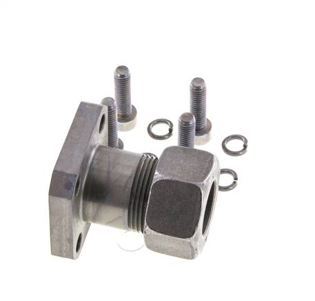 LK 40 Pump Flange Steel with 18L (M26x1.5)