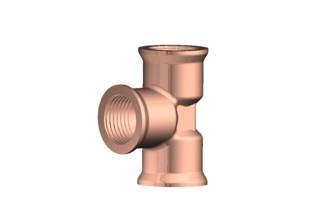 T-koppeling 3 X Schroefdraad D M12X1.5 - 6237825
