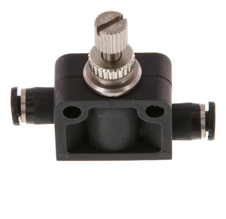 Flow Control Silencer Straight 3 mm Brass/PA 66