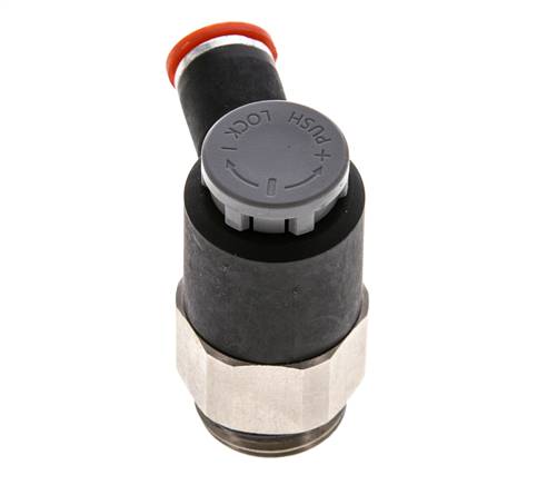L-stuk Regelventiel 8 mm - G1/2'' Regeling-in Messing/Nylon Borgmoer