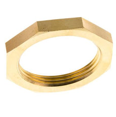 Lock Nut G1 1/2'' Brass