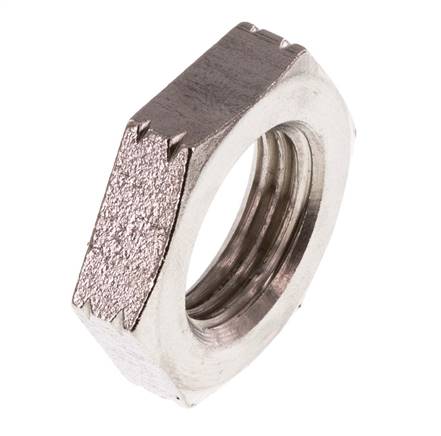 Lock Nut Rp1/2'' Stainless Steel [2 Pieces]