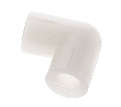 90° L-Koppeling G1/4'' Binnendraad PVDF 10bar FDA
