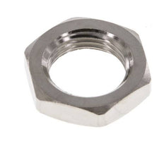 Lock Nut M12 Nickel-plated Brass [5 Pieces]