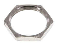 Lock Nut M24 Nickel-plated Brass [2 Pieces]