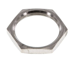 Lock Nut M24 Nickel-plated Brass [2 Pieces]