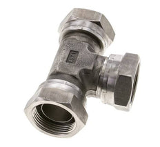 Tee Fitting G1 1/4'' Female Stainless steel Hydraulic 150bar (2107.5psi)