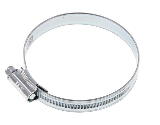 60 - 80 mm Hose Clamp with a Galvanised Steel 12 mm band - Ideal [5 Pieces]