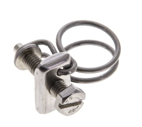 17 - 20 mm Hose Clamp Stainless Steel 304 [2 Pieces]