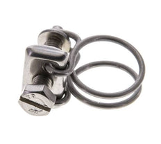 17 - 20 mm Hose Clamp Stainless Steel 304 [2 Pieces]