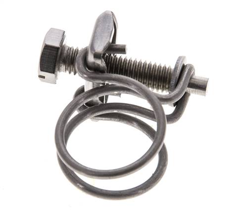 17 - 20 mm Hose Clamp Stainless Steel 304 [2 Pieces]
