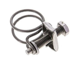 19 - 22 mm Hose Clamp Stainless Steel 304 [2 Pieces]