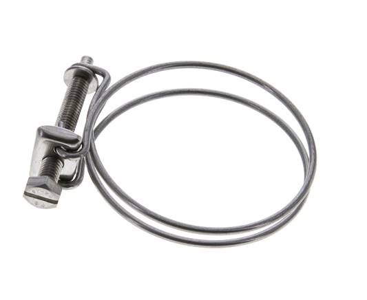 60 - 65 mm Hose Clamp Stainless Steel 304 [2 Pieces]