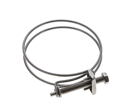 70 - 75 mm Hose Clamp Stainless Steel 304 [2 Pieces]