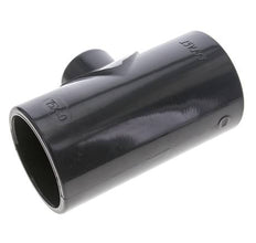 PVC Adapter T-stuk Lijmmof 75 tot 40mm