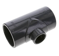 PVC Adapter T-stuk Lijmmof 75 tot 40mm
