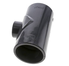 PVC Adapter T-stuk Lijmmof 75 tot 40mm