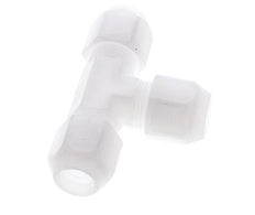 2x4mm PVDF T-Shape Hose Fitting 10bar/145psi