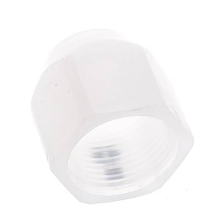 6x8mm (M14x1) PVDF Union Nut [2 Pieces]