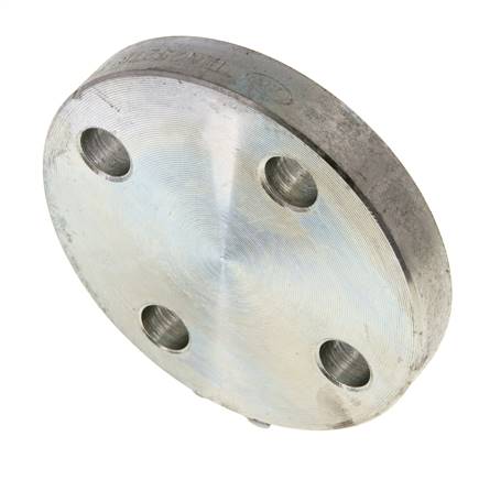 Blind Flange DN20-PN16 Zinc-Plated Steel DIN 2527