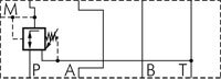 NG6 (D03) tussenplaat-drukreduceerventiel P 210bar - Rexroth