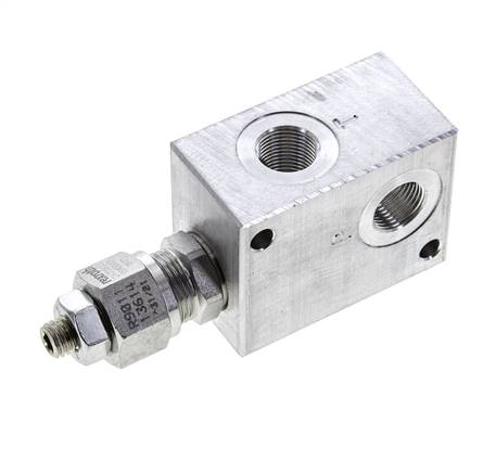 G3/8'' hydraulisch inline overdrukventiel 30-100bar 30l/min