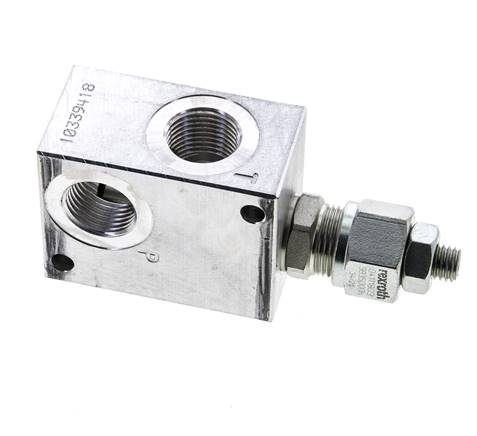 G1/2'' hydraulisch inline overdrukventiel 100-350bar 30l/min