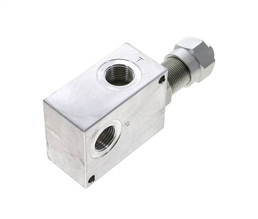 G1/2'' hydraulisch inline overdrukventiel 30-100bar 80l/min