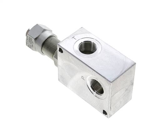 G1/2'' hydraulisch inline overdrukventiel 30-100bar 80l/min