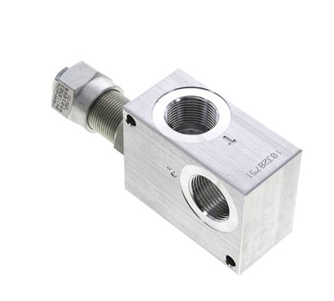 G3/4'' hydraulisch inline overdrukventiel 5-50bar 80l/min