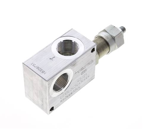 G3/4'' hydraulisch inline overdrukventiel 30-100bar 80l/min