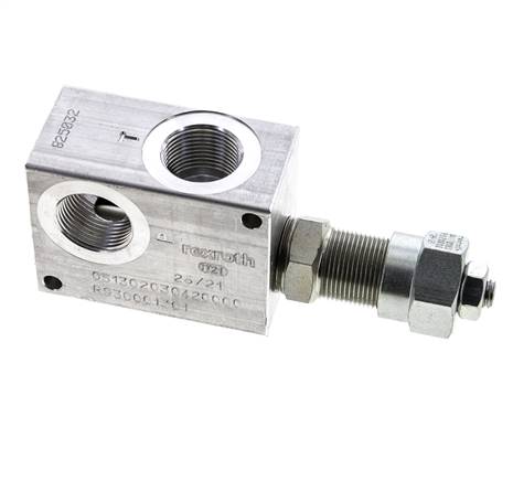 G3/4'' hydraulisch inline overdrukventiel 80-250bar 80l/min