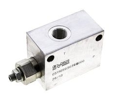 G1/2'' hydraulisch inline overdrukventiel 7-105bar 150l/min