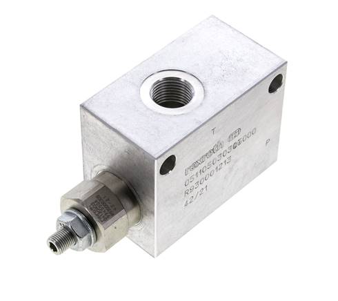 G1/2'' hydraulisch inline overdrukventiel 35-350bar 150l/min