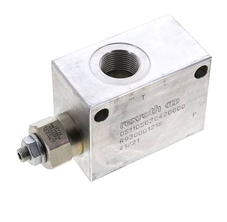 G3/4'' hydraulisch inline overdrukventiel 10-210bar 150l/min