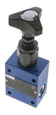 G1/4'' hydraulisch inline overdrukventiel 1-25bar 50l/min - Rexroth