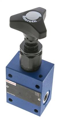 G1/4'' hydraulisch inline overdrukventiel 1-400bar 50l/min - Rexroth