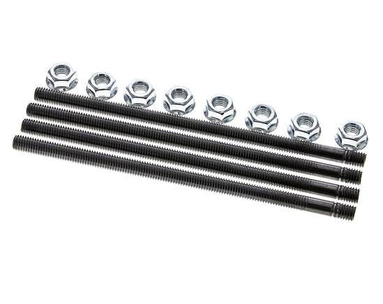 Trekankerset voor hydraulisch handbedieningsklepblok, 2 secties