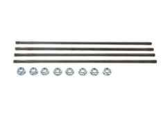 Trekankerset voor hydraulisch handbedieningsklepblok, 9 secties