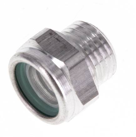 G1/4'' kijkglas voor oliepeil met reflector 15bar