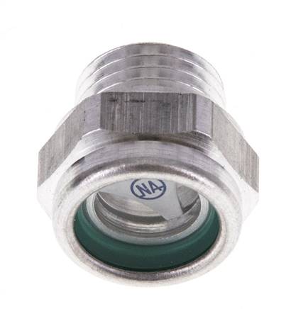 G1/4'' kijkglas voor oliepeil met reflector 15bar