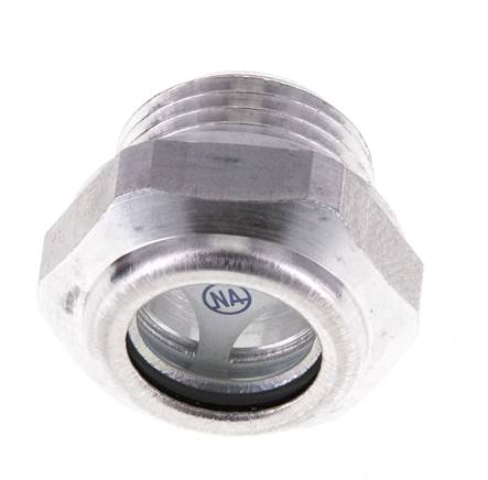 G3/8'' kijkglas voor oliepeil met reflector 15bar