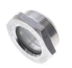 G1-1/2'' kijkglas voor oliepeil met reflector 30bar
