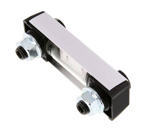 Olieniveau-indicator hart-op-hartafstand 76mm met thermometer - Hydac