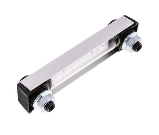 Olieniveau-indicator hart-op-hartafstand 127mm met thermometer - Hydac