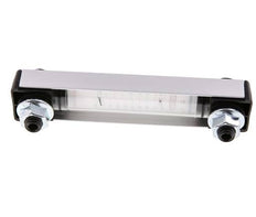 Olieniveau-indicator hart-op-hartafstand 127mm met thermometer - Hydac
